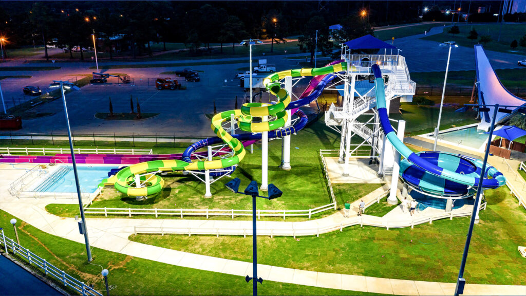 Westgate Park Water Slides