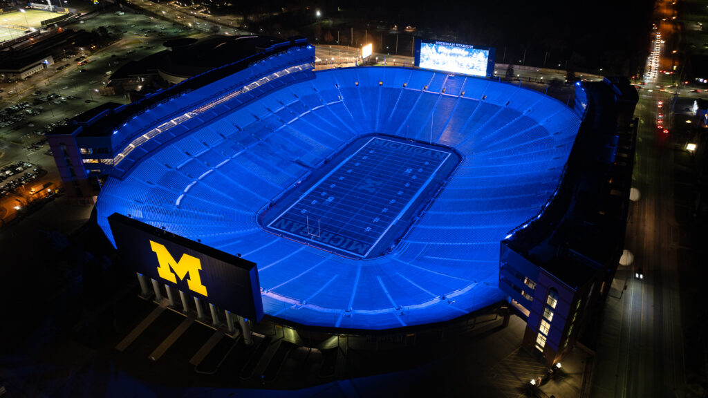 michigan college sports field