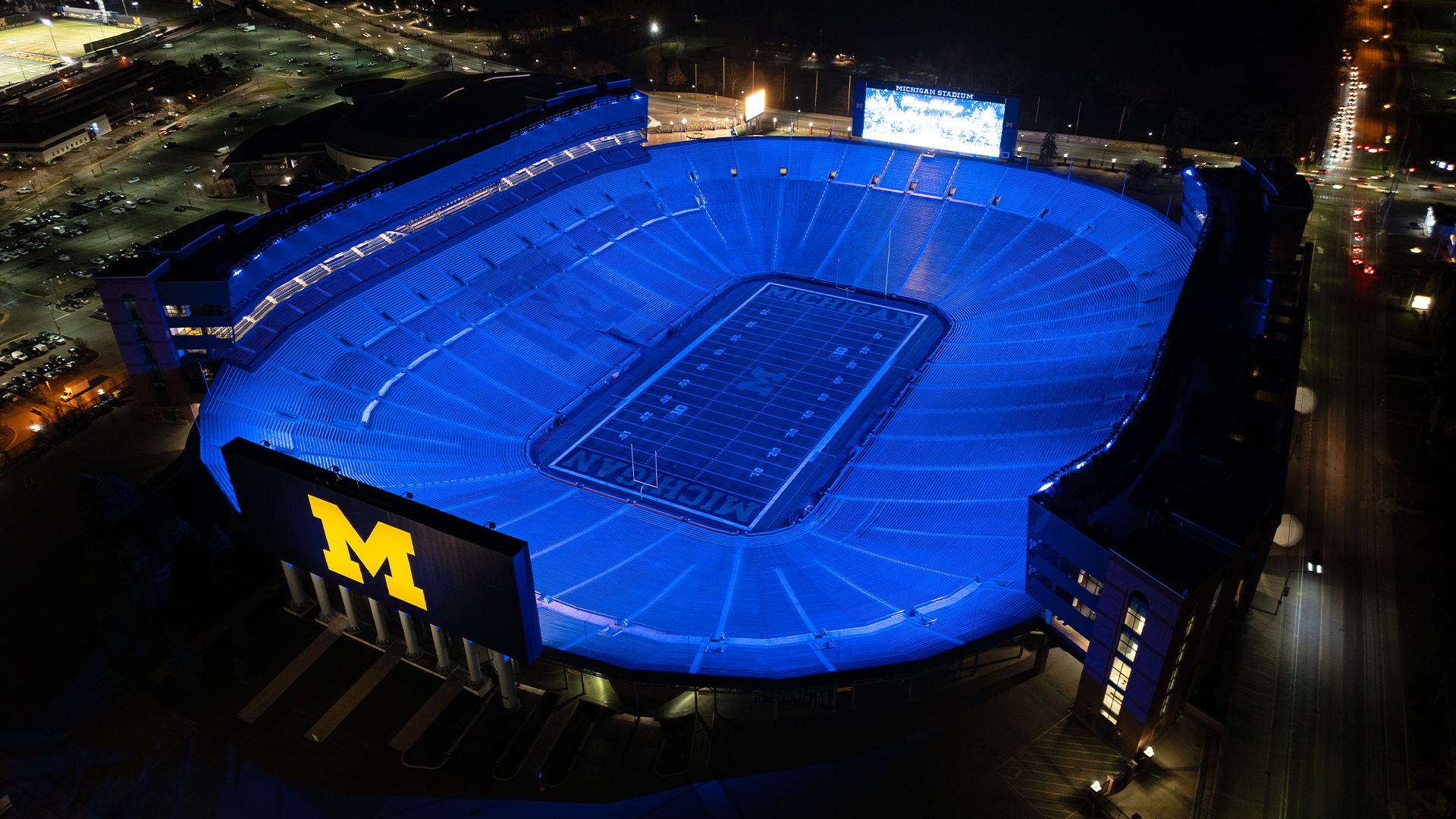 michigan college sports field