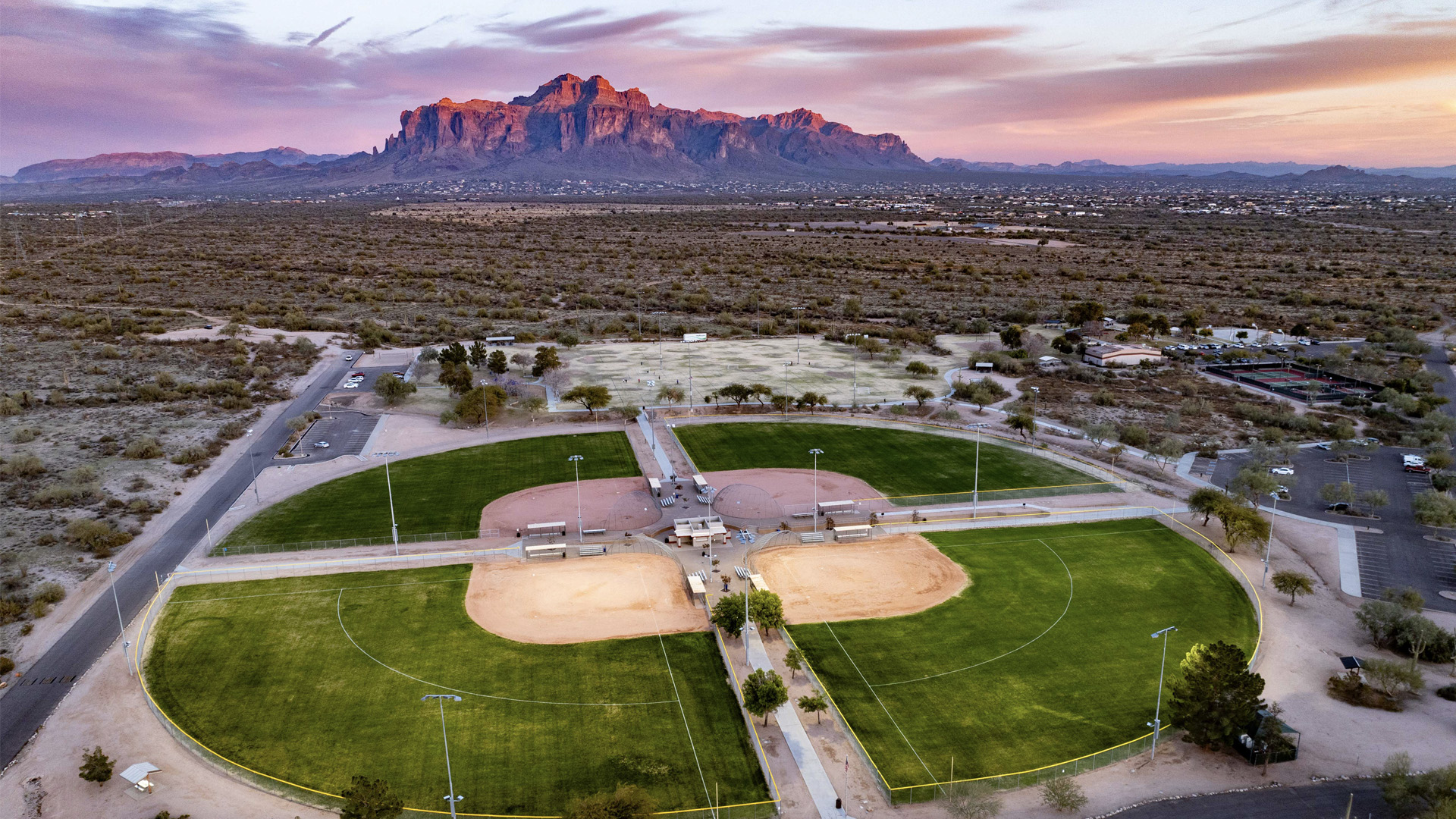 Multi-fields for baseball