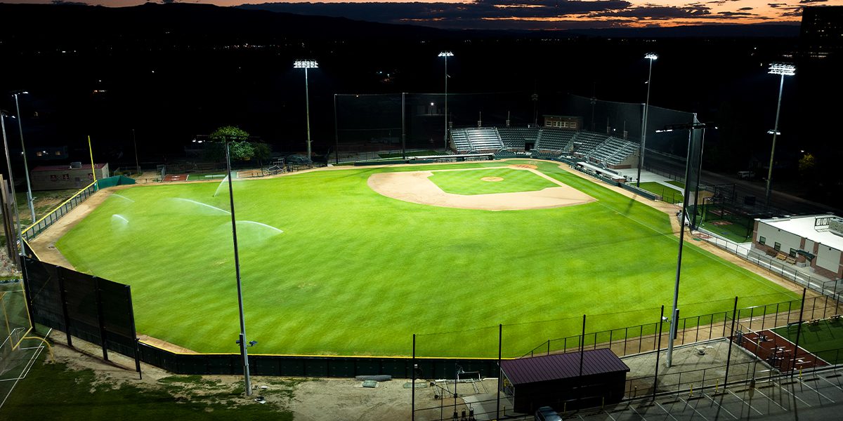 Colorado Mesa University's upgrades to LED sports lighting on Bus Bergman Field to meet Meeting NCAA Broadcasting Standards