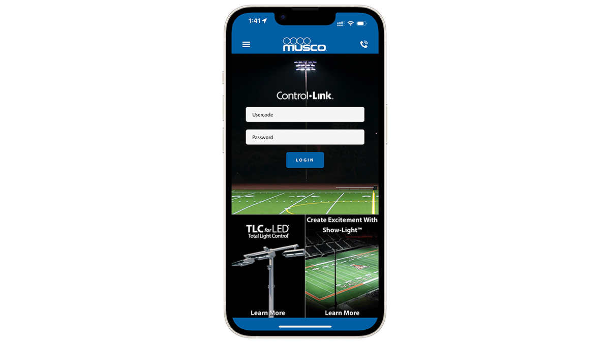 control-link app mobile mockup