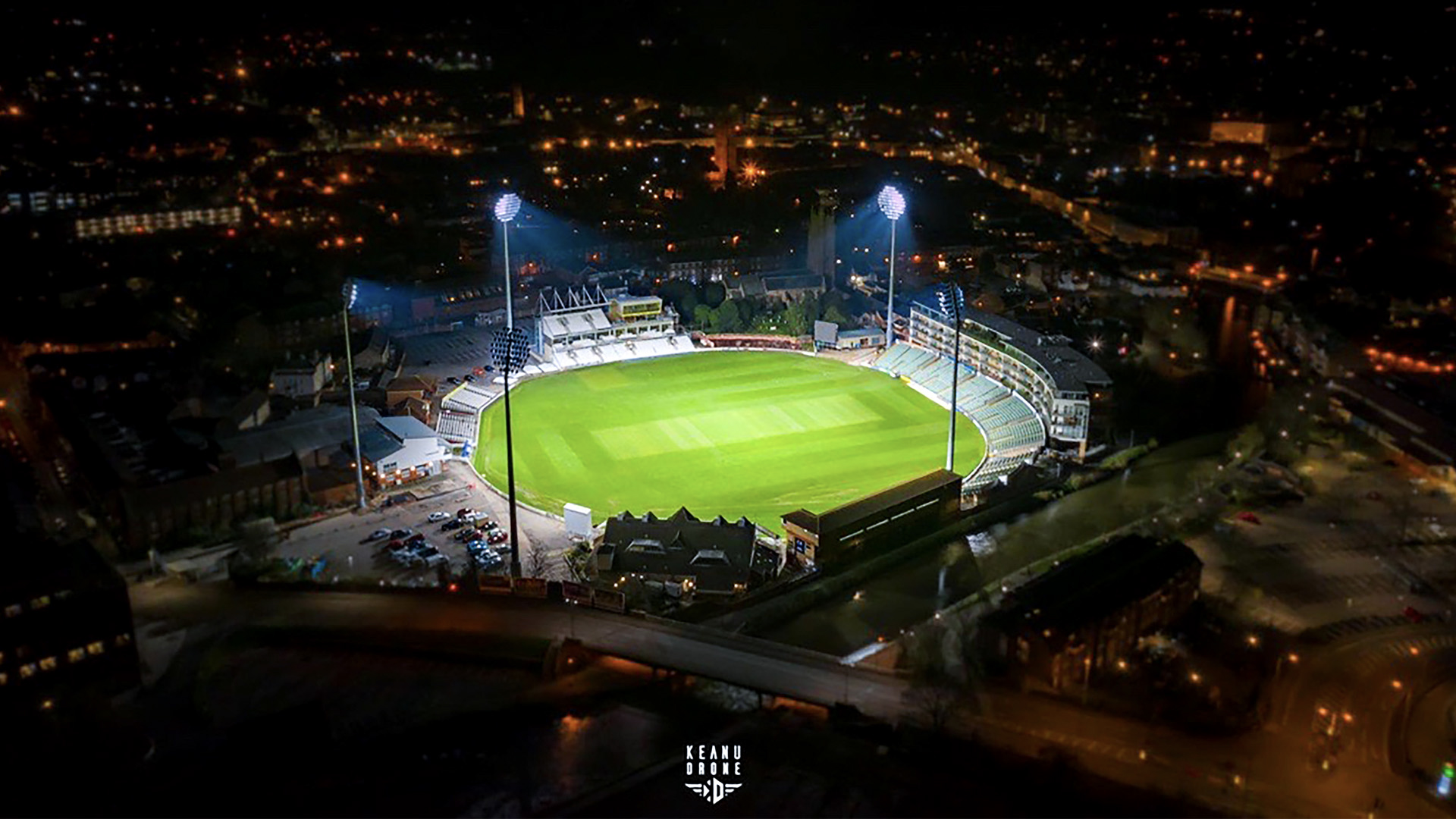 outdoor cricket field
