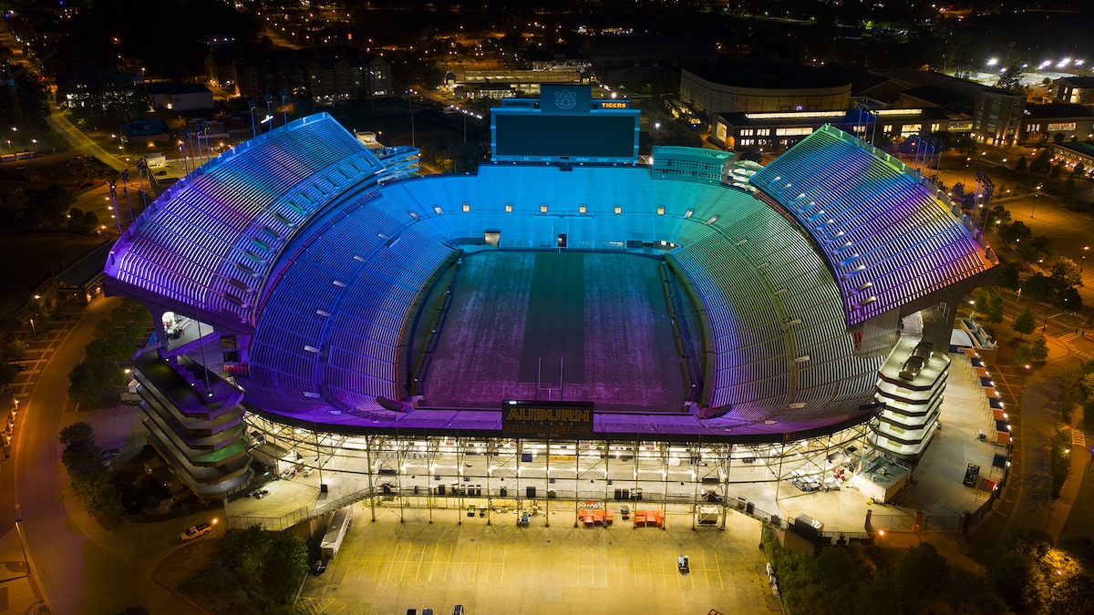auburn college sports field