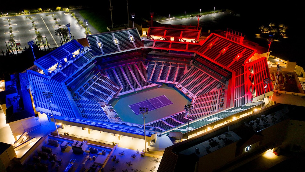 indian wells tennis court