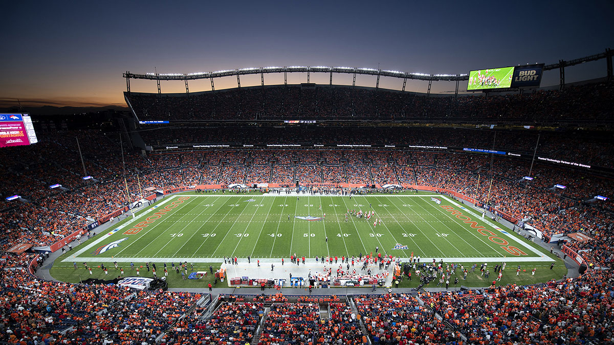 Denver Broncos Mile High Stadium
