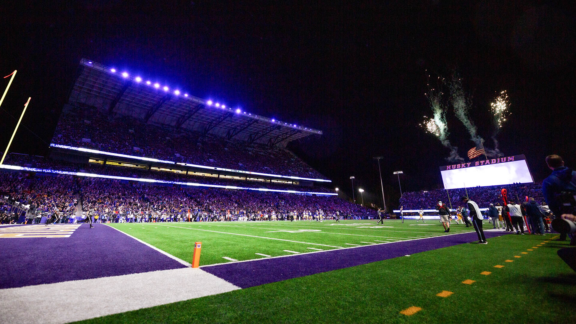 University of Washington football field