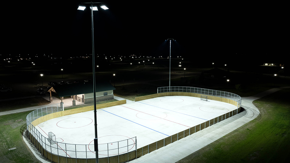 Rendezvous Park ice hockey rink