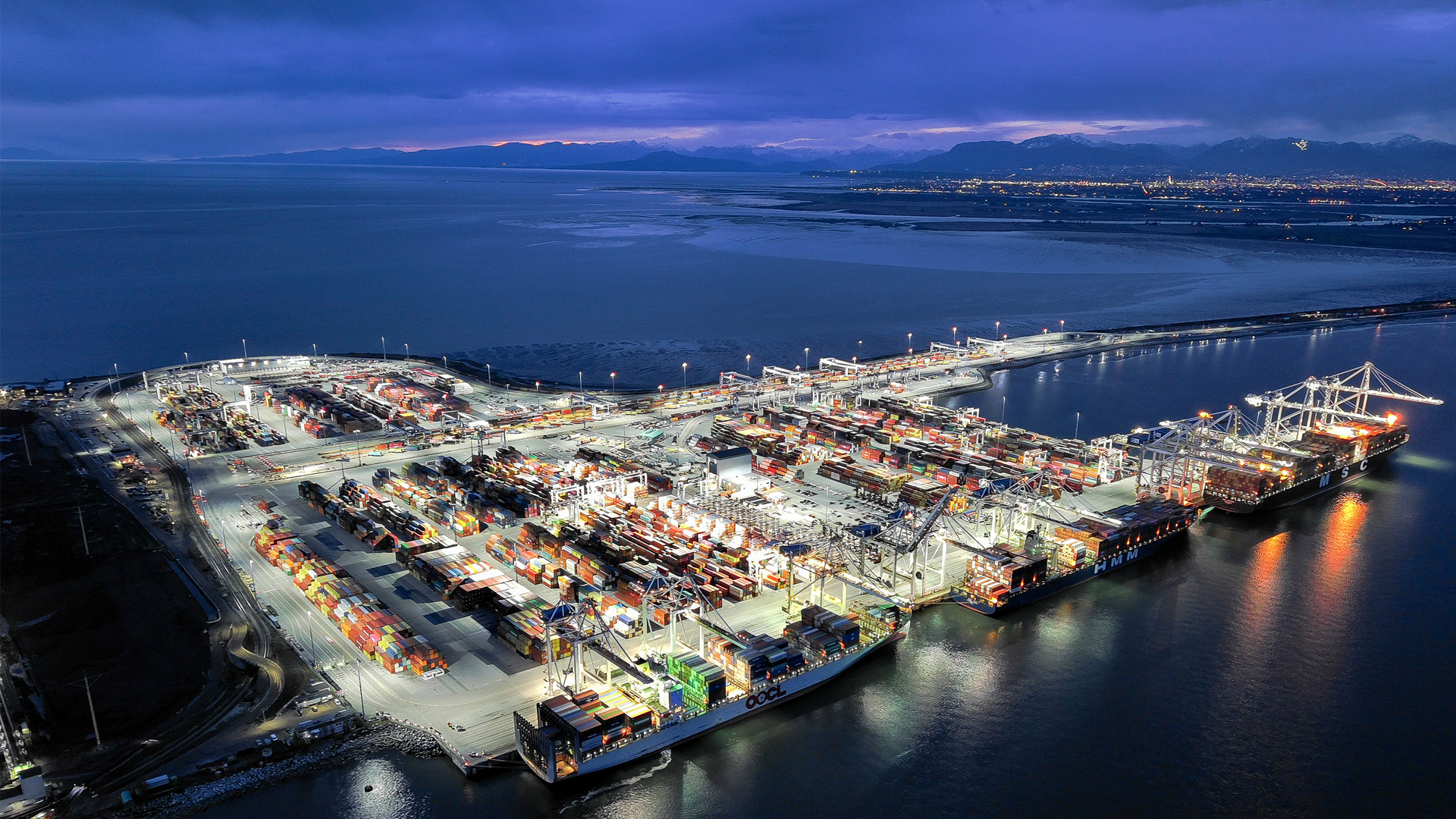 Delta Port in British Columbia