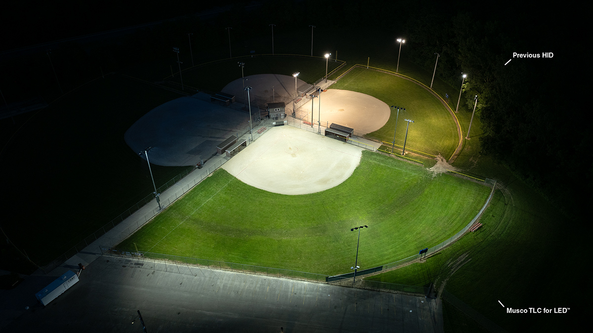 Comparison of HID versus Total Light Control for LED