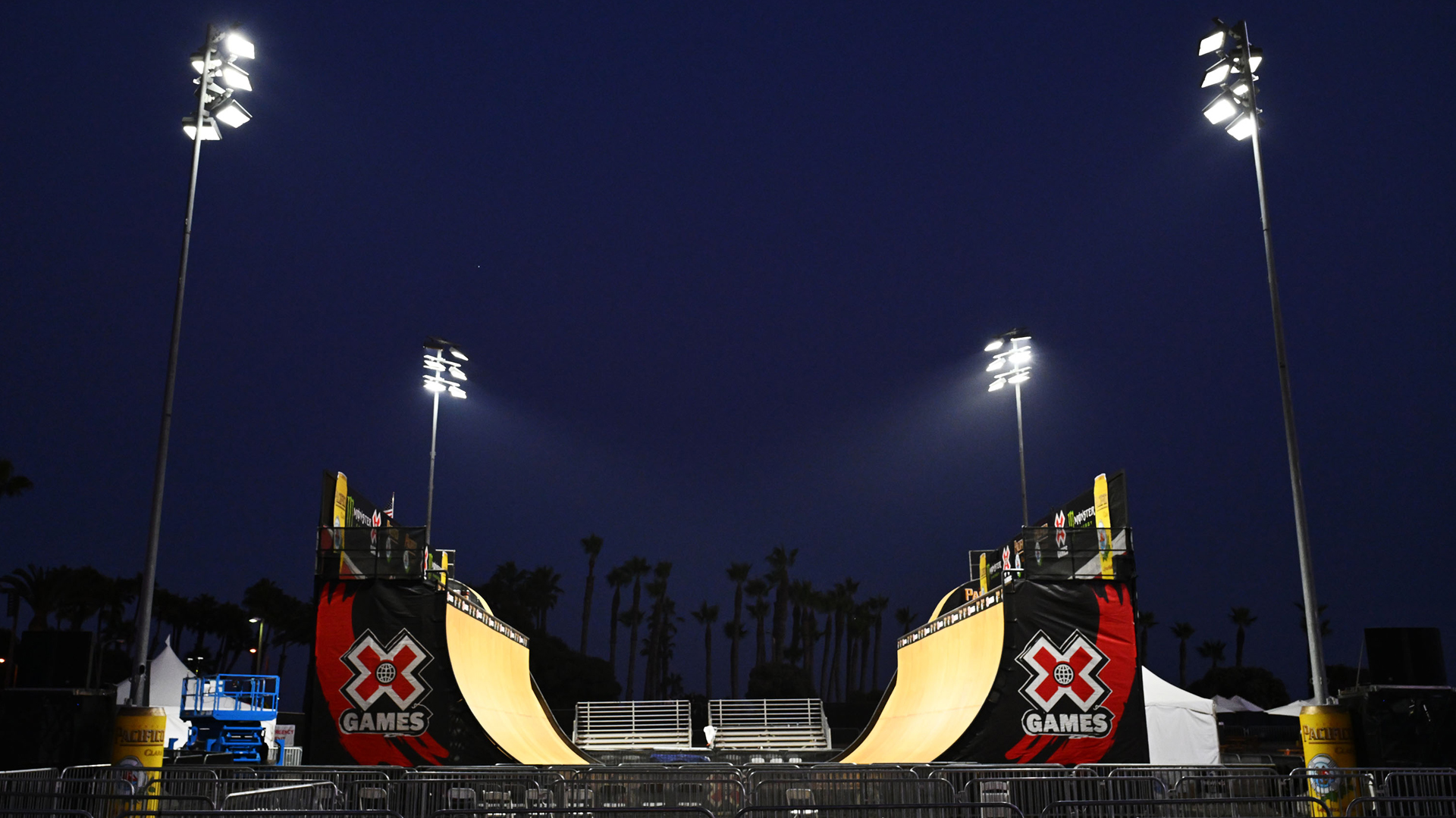 xgames skateboard ramp