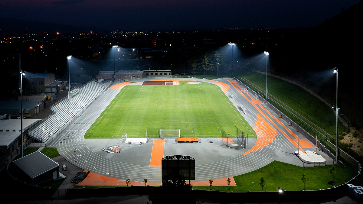 Track at Idaho State Davis Field